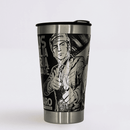 Copo Térmico Preto Patriota - Personalizado 360° a Laser + Brinde