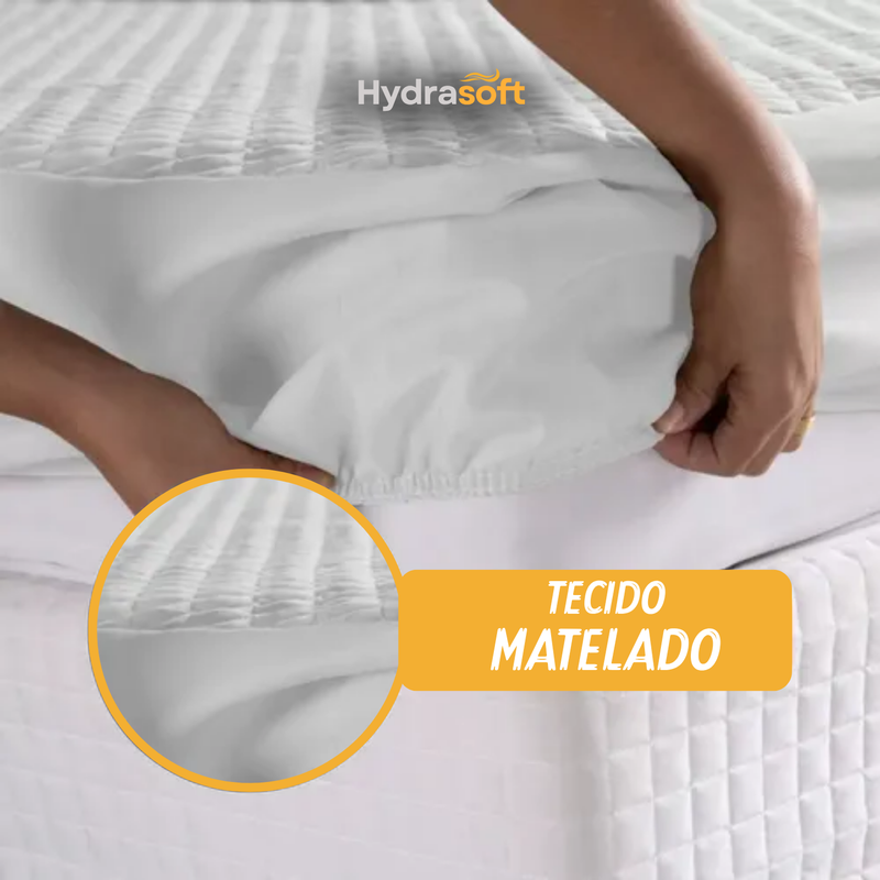 [COMPRE 1, LEVE 3] Acqua Soft - Jogo de Cama Impermeável Premium – Capa + 2 Fronhas