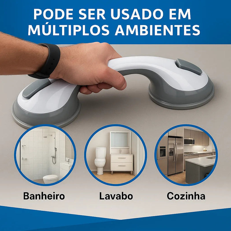 Barra de Apoio Portátil para Banheiro - SafeGrip