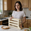 Organizador de Ovos com Rolagem Automática